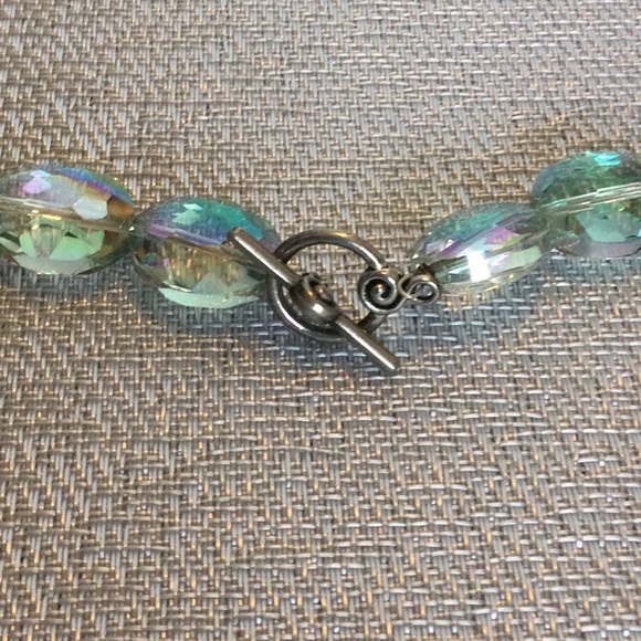 Aurora Aquamarine Choker Necklace - Picture 4 of 5